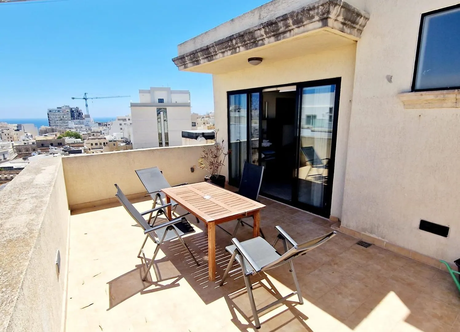 Spacious Central Sliema Penthouse Apartment